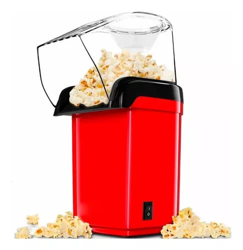PIPOQUEIRA ELÉTRICA Máquina Fazer Pipoca Sem Óleo POPCORN MAKE 100v-220v