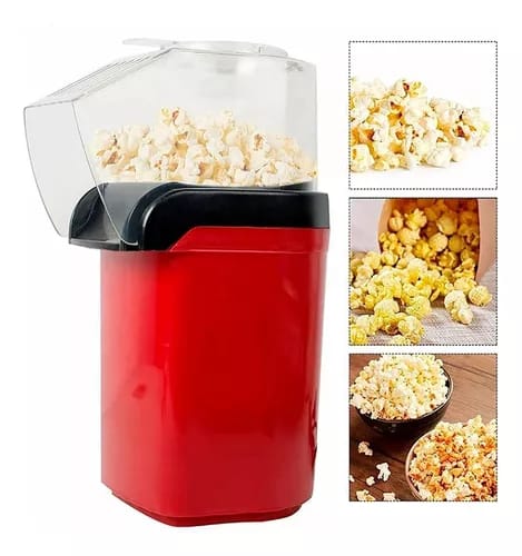 PIPOQUEIRA ELÉTRICA Máquina Fazer Pipoca Sem Óleo POPCORN MAKE 100v-220v