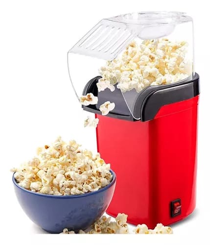 PIPOQUEIRA ELÉTRICA Máquina Fazer Pipoca Sem Óleo POPCORN MAKE 100v-220v