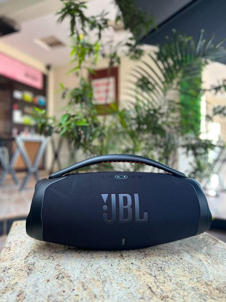 Caixa De Som Speaker Boombox 3 Portátil BT Com Alça (versão alternativa)