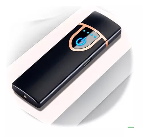Isqueiro Acendedor Recarregável USB Eletrônico Premium Luxo Touch