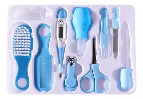 Kit de Cuidados com a Saúde do Bebê 10 Peças