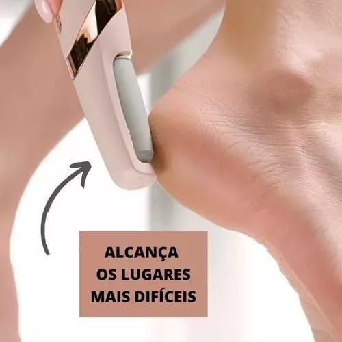 Lixa Elétrica para Pés USB Recarregável