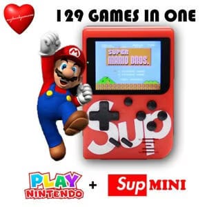 Mini Video Game Portátil SUP 400 Jogos